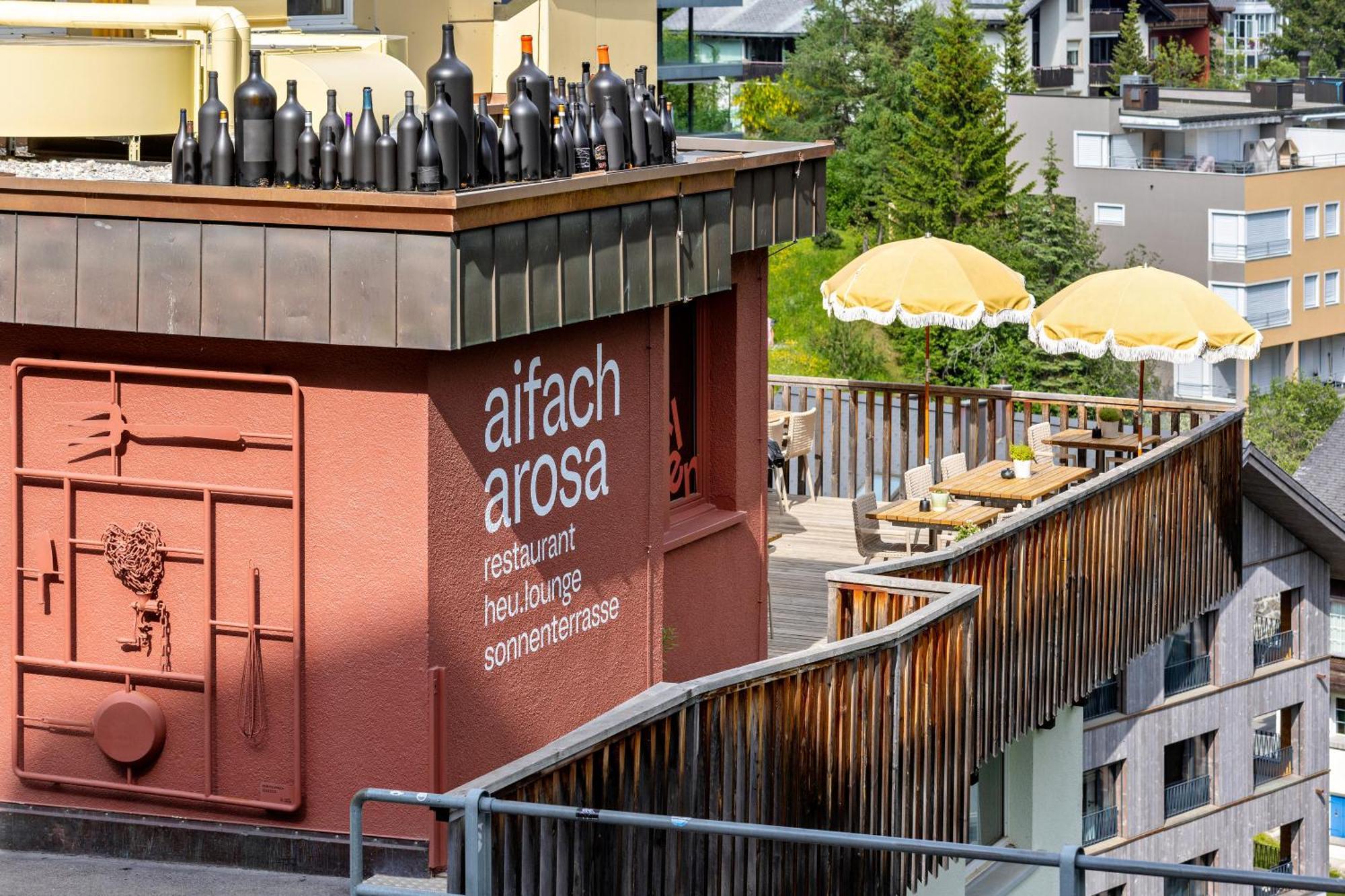 Pension Arosa - Self Check-In ภายนอก รูปภาพ