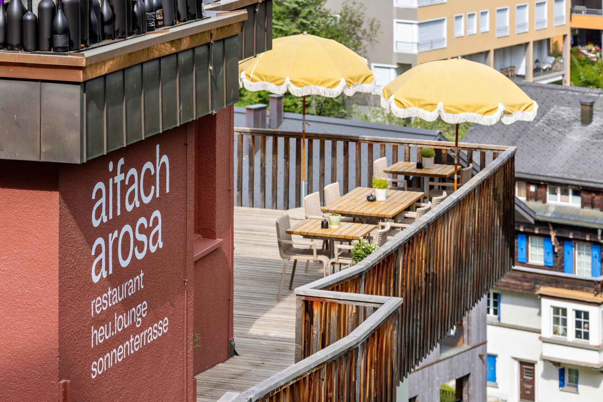 Pension Arosa - Self Check-In ภายนอก รูปภาพ
