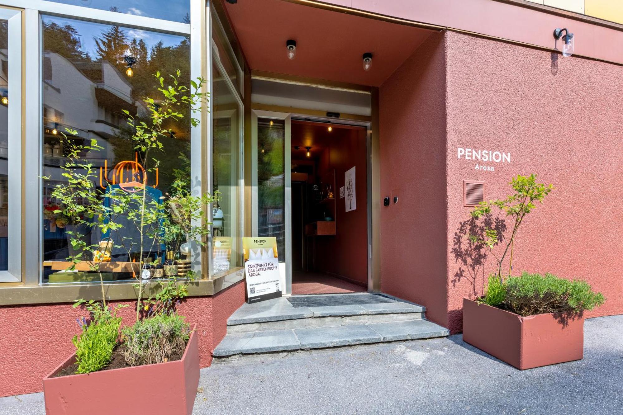 Pension Arosa - Self Check-In ภายนอก รูปภาพ